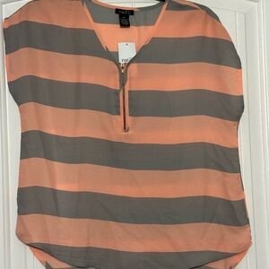 Rue 21 Striped Shirt XS new with tags